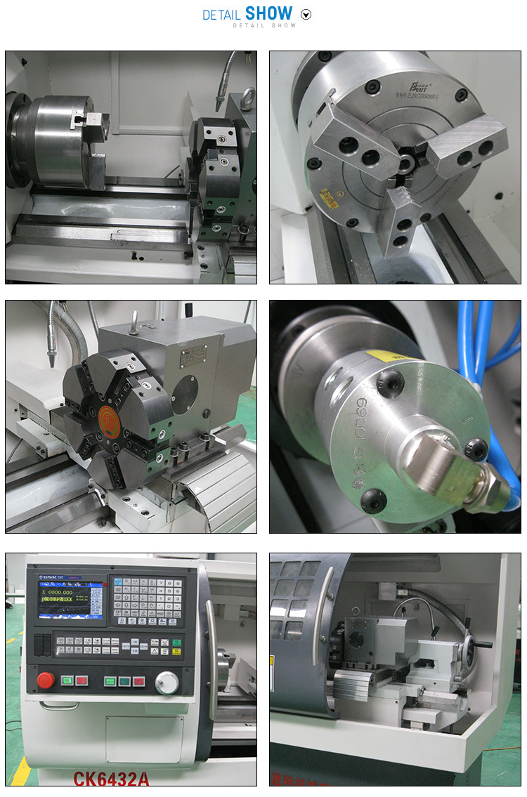 Ck6432A Hot Sale Metal Mini Horizontal CNC Lathe Machine Price