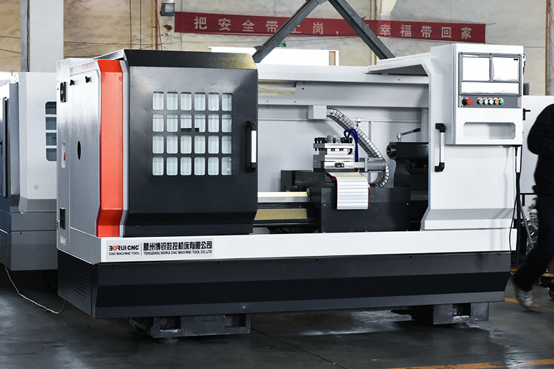 Ck6150 Horizontal 3 Axis CNC Lathe with 4 Tool Station