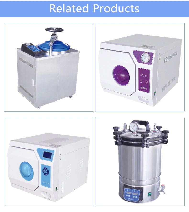 Pressure Steam Sterilization Equipment Dental Use Autoclave Steam Sterilizer Price