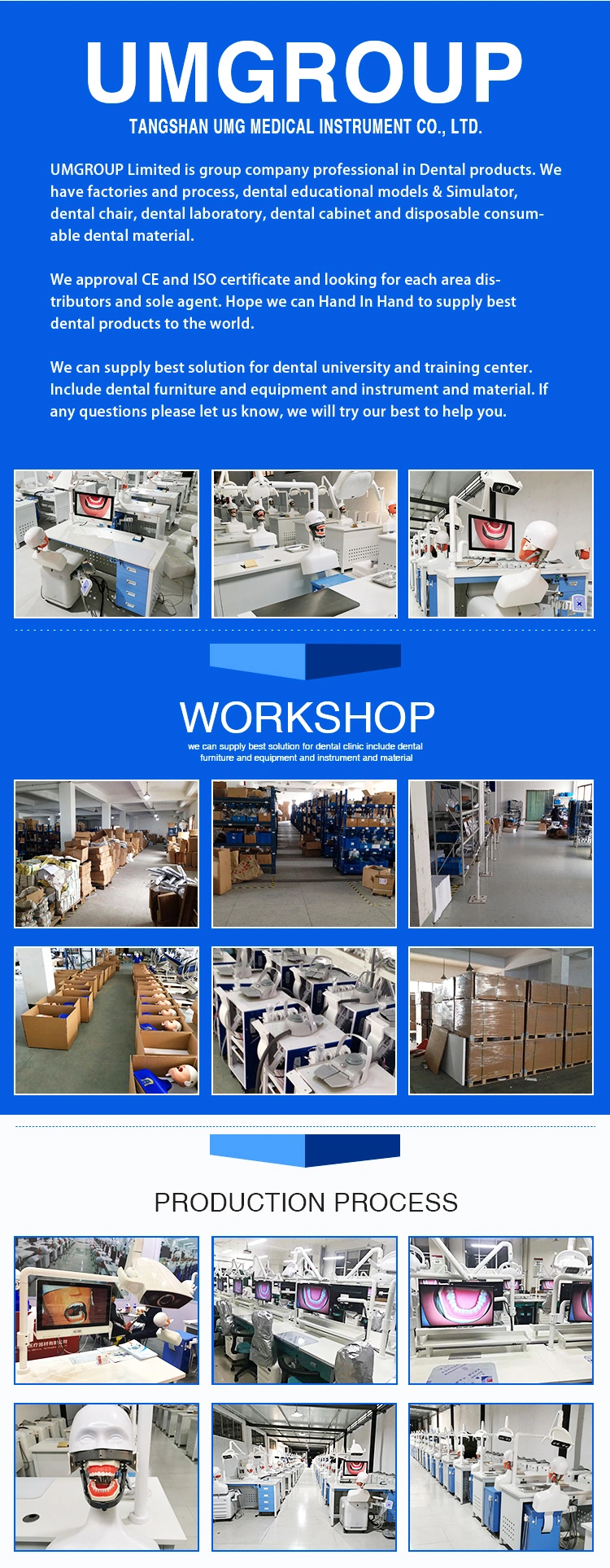 Dental Equipment Teaching Simulator Units