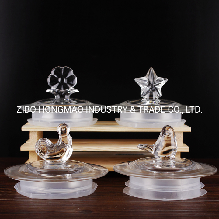Big Capacity 4500ml Square Ribbed Food Glass Storage Jars with Glass Lids