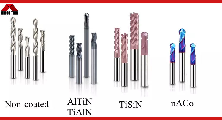 Carbide 2 Flutes Square End Mills for Cutting Metal
