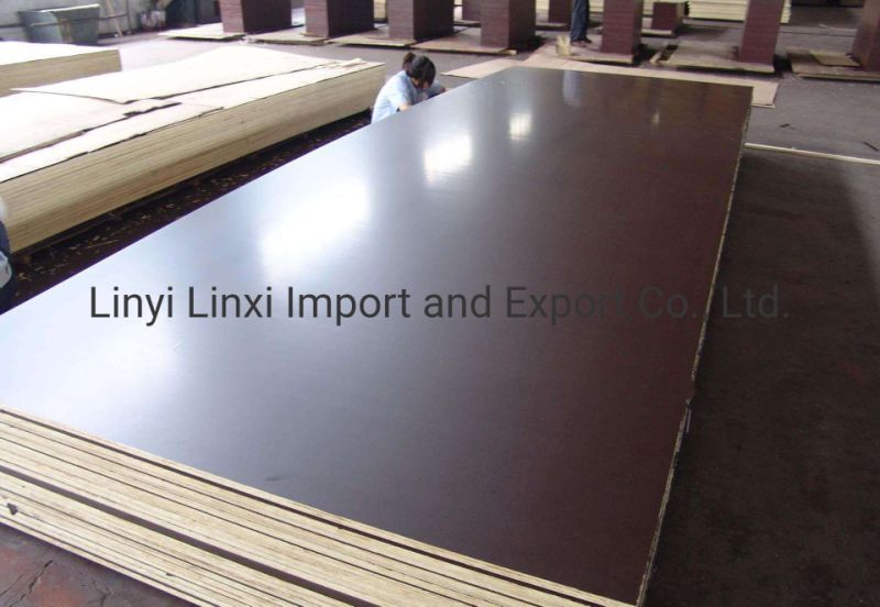 Black/Brown Anti Slip Formwork Building Material Board/Film Faced Plywood for Construstion