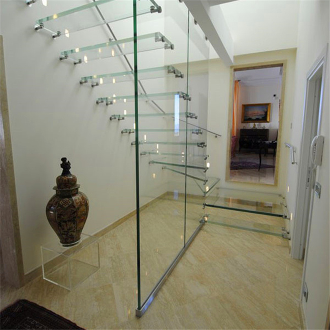 Hotel Stairs Timber Wood Stairs Modern Steel Glass Curved Stair Staircase