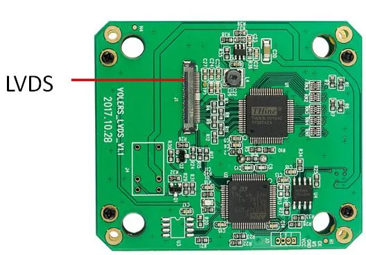 3-in-1 Code Control Board Convert Lvds to 3G-SDI/HDMI/Cbvs Tail Board