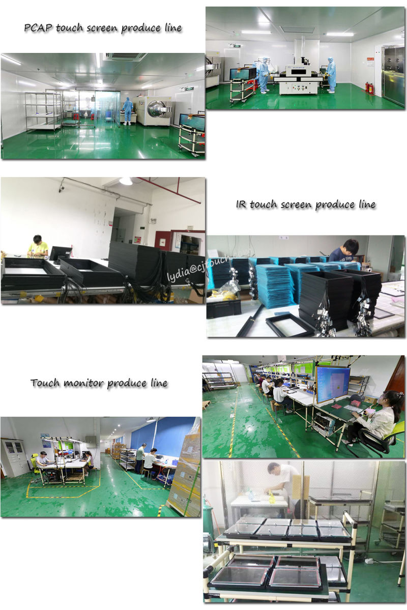Cjtouch 21.5" Capacitive Touch LCD Screen IPS Capacitive Touch Monitor for Industrial Application