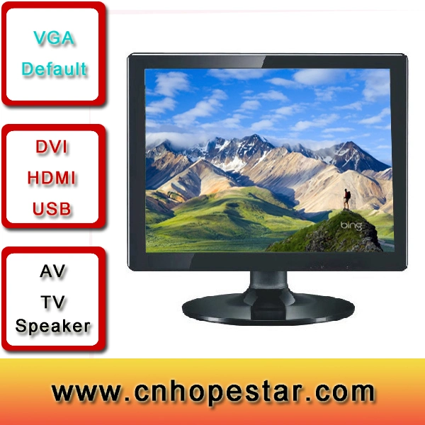 19 Inch TFT Display LCD TV Monitor with VGA Input