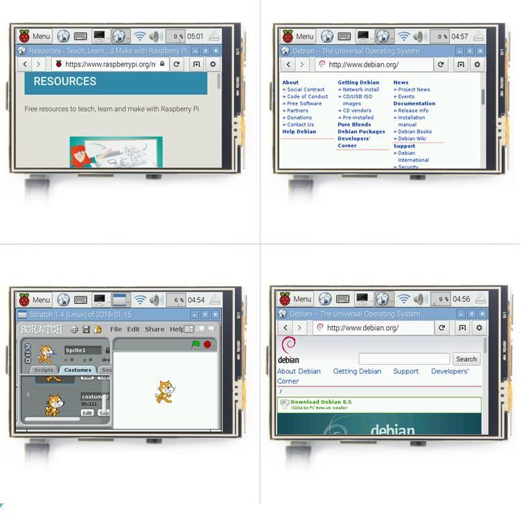 3.5 Inch Raspberry Pi LCD TFT Touch Screen Display for Raspberry Pi
