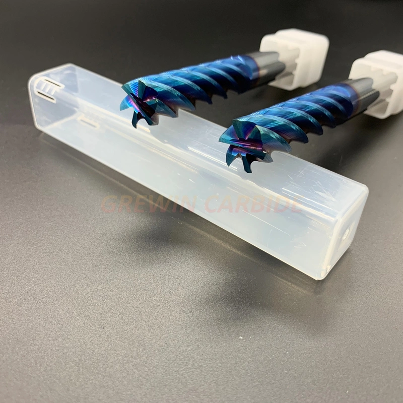 Gw Carbide - Tungsten Carbide Flat End Mill for Stainless Steel HRC65