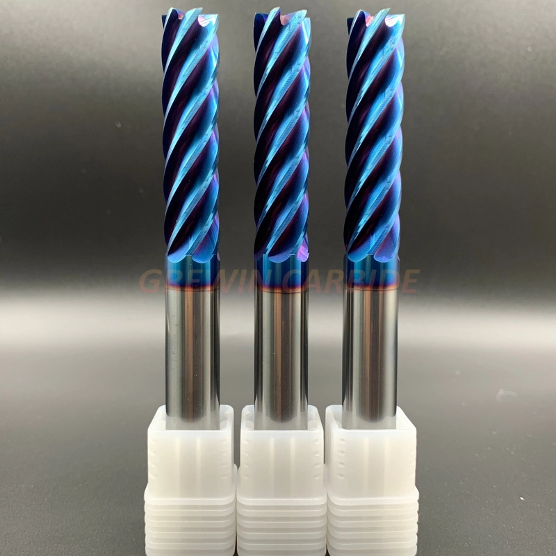 Gw Carbide - Tungsten Carbide Flat End Mill for Stainless Steel HRC65