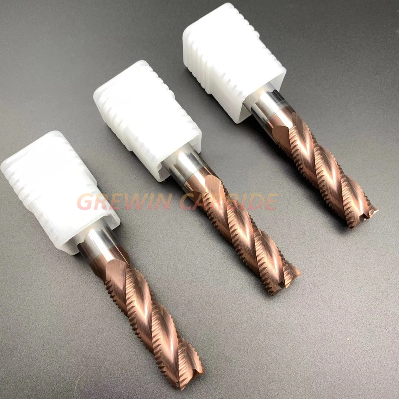 Gw Carbide - HRC55 Tungsten Carbide Roughing End Mill