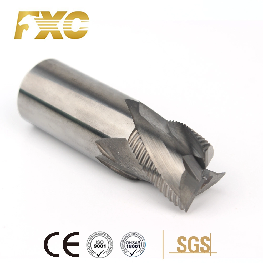 Big Size Carbide Roughing End Mill 3 Flutes Aluminum Roughing Millings