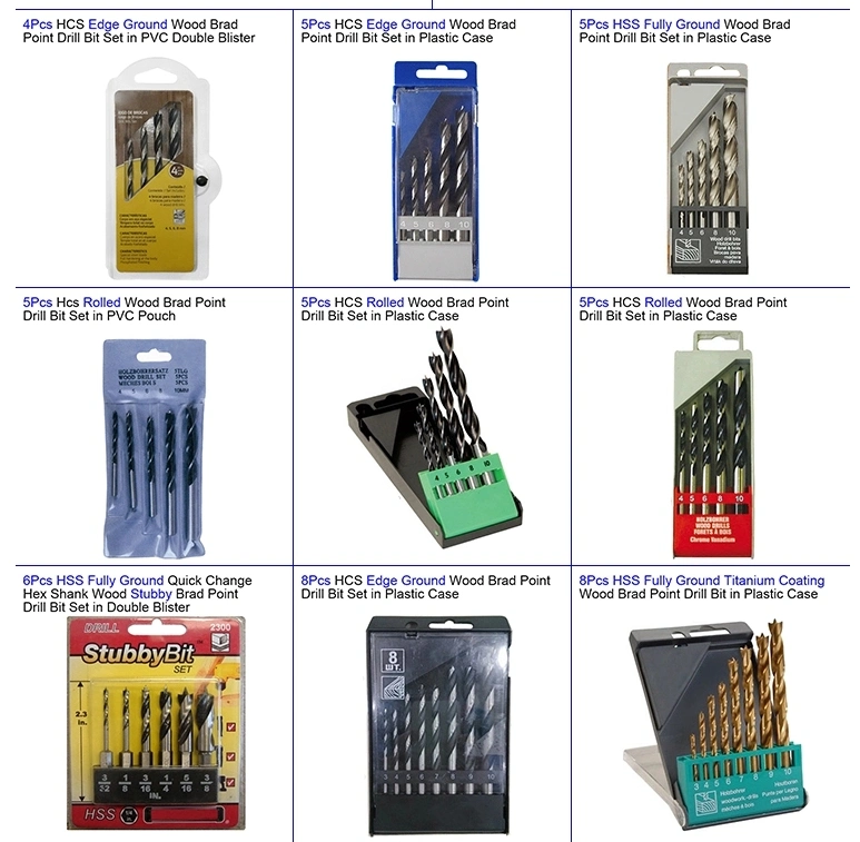 2021 HSS Drill Bits Customized Drill Bit Factory CNC Machine Reamer for Wood Carbide Drill Bits