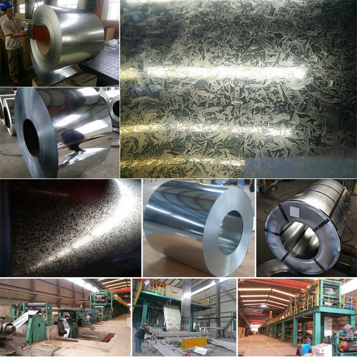 0.12mm-3.00mm Thickness and Coated Surface Treatment Galvanized Sheet in Coil