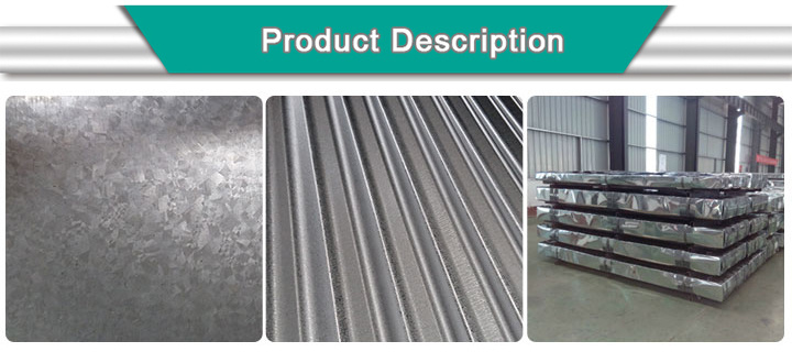 Galvanized Roofing Sheet Metal Roofing Material Corrugated Iron Roof Tile Price