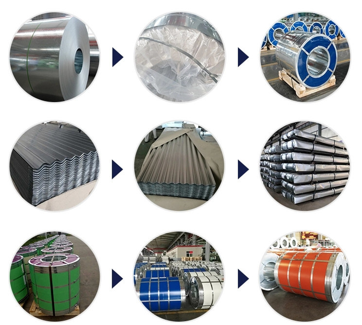 Zero Spangle Galvanized Metal Sheet Z275 Zinc Coating Galvanised Coil