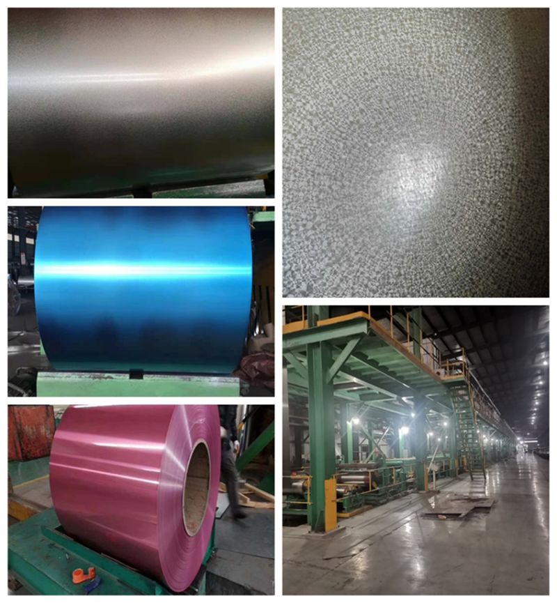 Building Material Roofing Sheet Hot Dipped Galvalume Coated Steel Coils