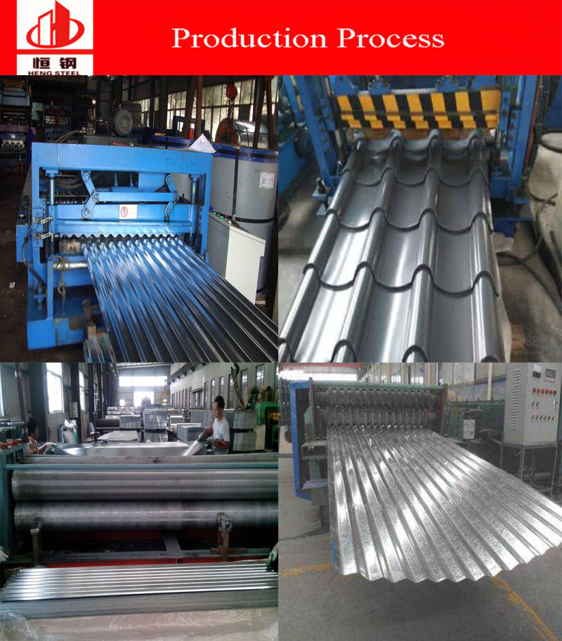 Galvanized Steel Sheet Metal SGCC Z40g Galvanized Corrugated Roofing Sheet