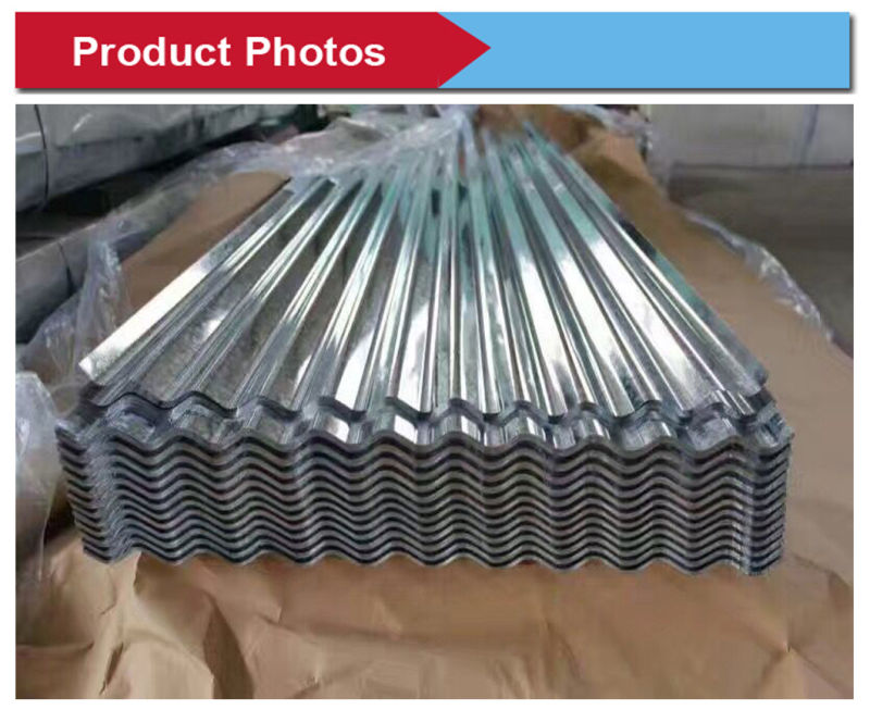 Hdgi G60 Galvanized Iron Roofing Metal Corrugated Steel Sheet