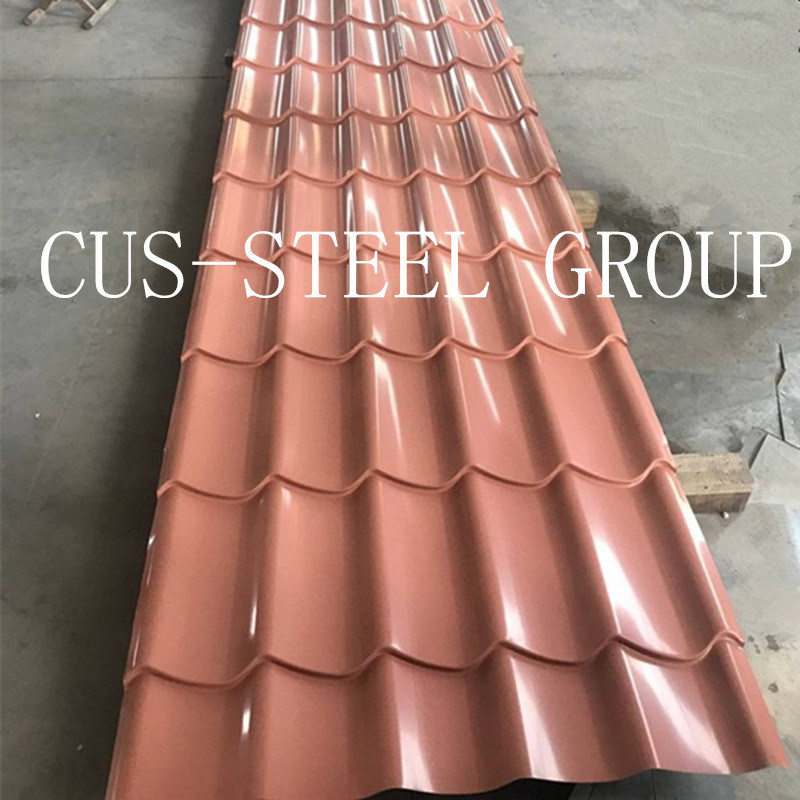 High Quality PPGL Color Coated Galvanized Steel Roof Sheet/ Ral7036 Printed PPGI