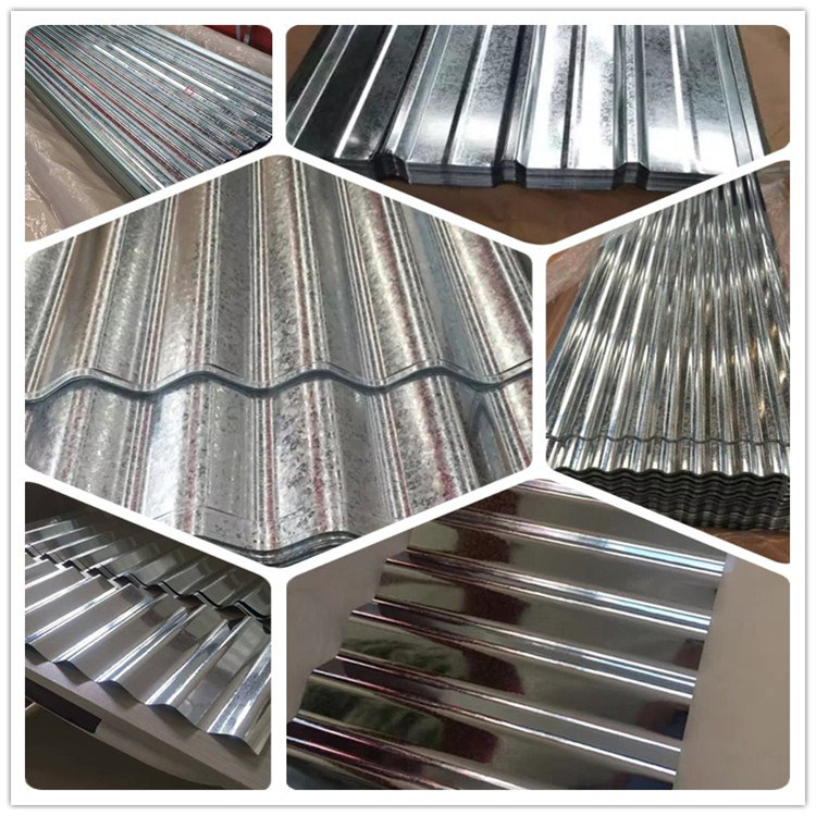 Roofing Type Galvanized Zinc Coated Tile Corrugated Galvanized Steel Sheet