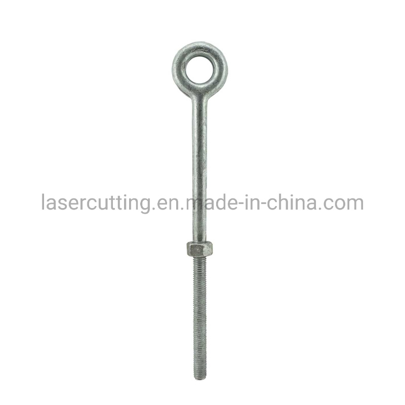 Hot DIP Galvanized Carbon Steel Forged Regular Nut Eye Bolt