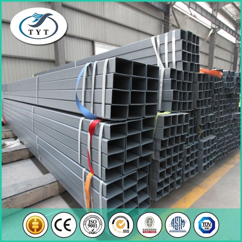 Square Gi Steel Pipe Carbon Steel Pipe ERW Galvanized Steel Pipe