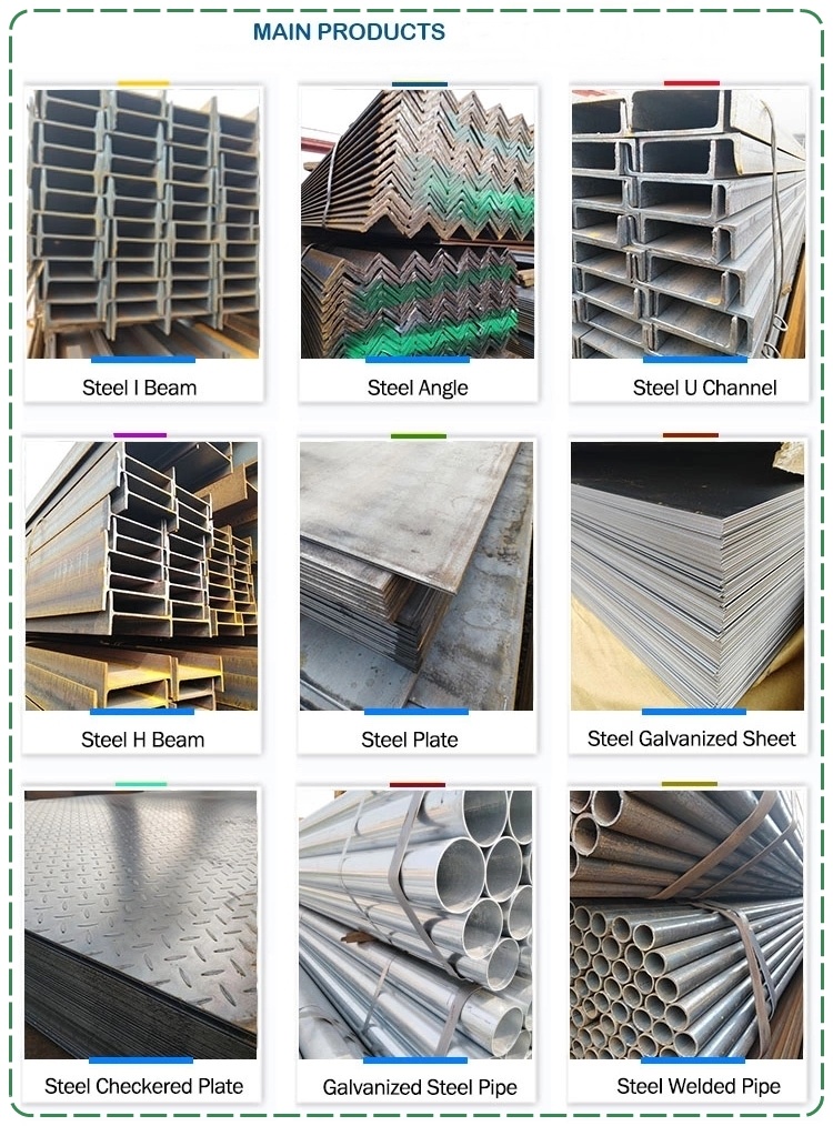 Steel Structural Prefabricated Galvanize I Section Steel H Beam