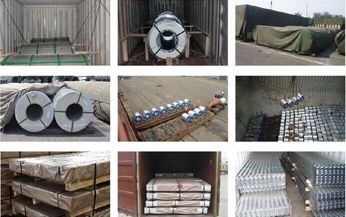 Gi Gl Steel Zinc Galvanized Steel Corrugated Roofing Sheet