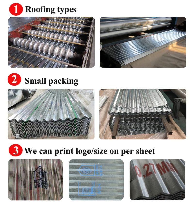 Galvanized Corrugated Roof Sheet Building Materials Roofing Sheet