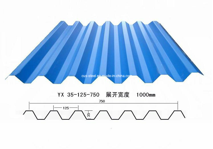 26 Gauge Aluzinc Metal Roof Plate Zincalume Corrugated Roofing Sheet