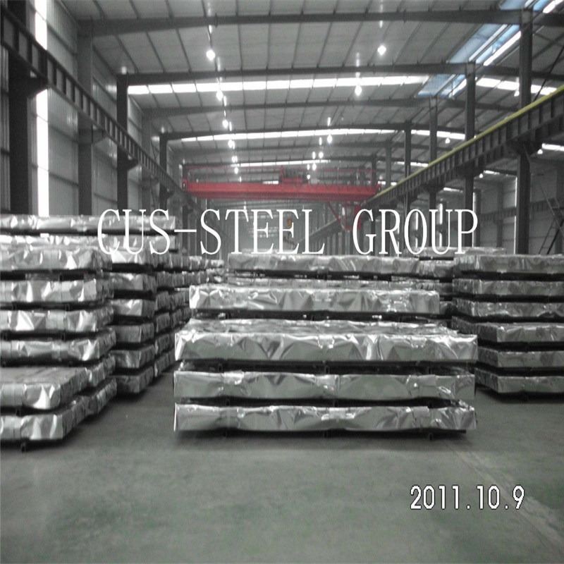 Ghana Popular Galvanised Corrugate Roofing Plate/Galvanized Steel Roof Sheet