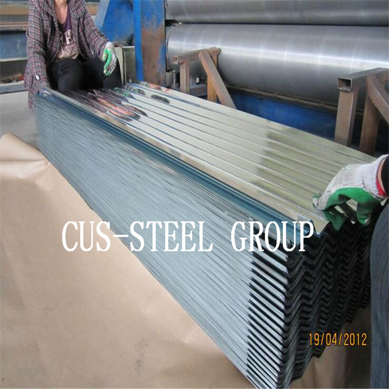 Ghana Popular Galvanised Corrugate Roofing Plate/Galvanized Steel Roof Sheet