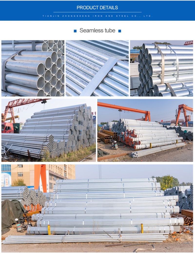 Hot Rolled API Pipe Steel Pipe Hot Dipped Galvanized Steel Pipe