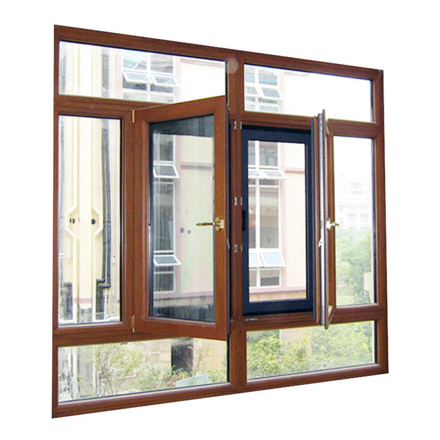 Storm Burglar Proofing Aluminium Louver Hurricane Impact Casement Windows