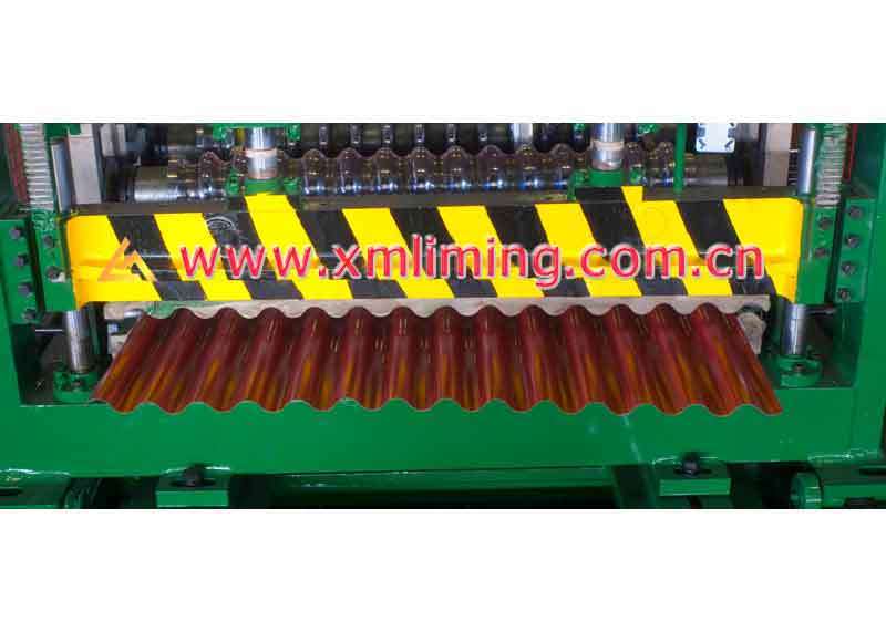 Automatic Roofing Corrugated Sheet Metal Roll Forming Machine