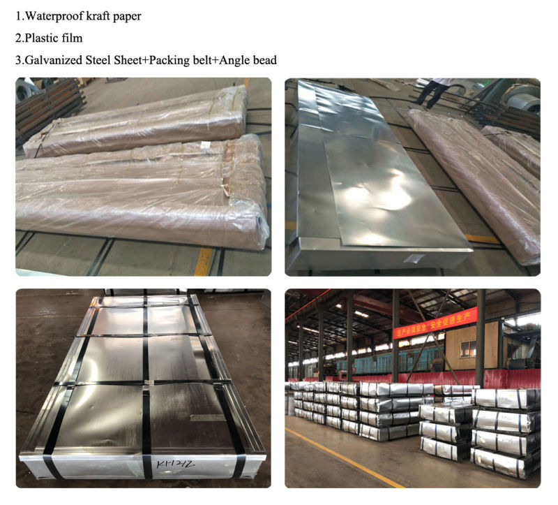 Roofing Material Galvalume Corrugated Steel Iron Metal Roof Sheet Price