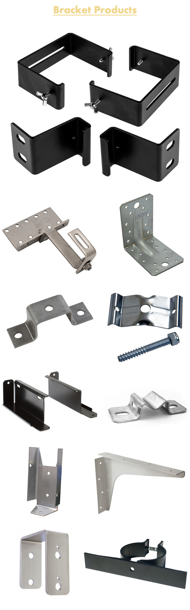 Custom Galvanized Sheet Metal Bracket Part