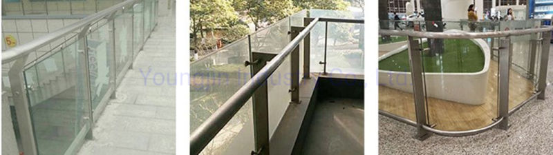 Stainless Steel Post for Handrail Railing Balustrade Balcony Fence Banister Veranda Staircase