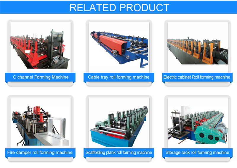 Cold Rolled Strip Cantilever Cable Tray Roll Forming Machine