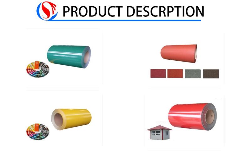 Building Material Prepainted Cold Rolled Gi /PPGL/PPGI Steel Coil, Ral Color Coated Galvanized Steel Sheet in Coil