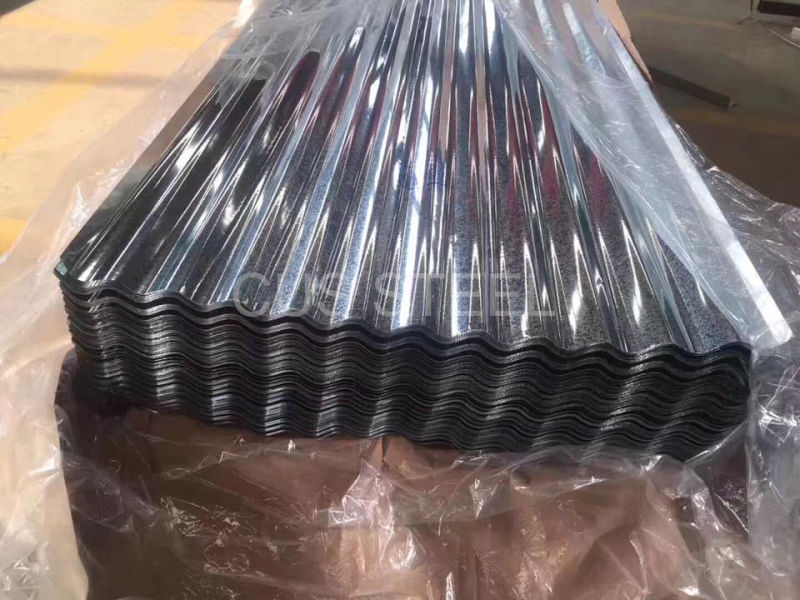 Galvanized Corrugated Metal Roofing Sheet/Zink Coating Wavy Tin Roof