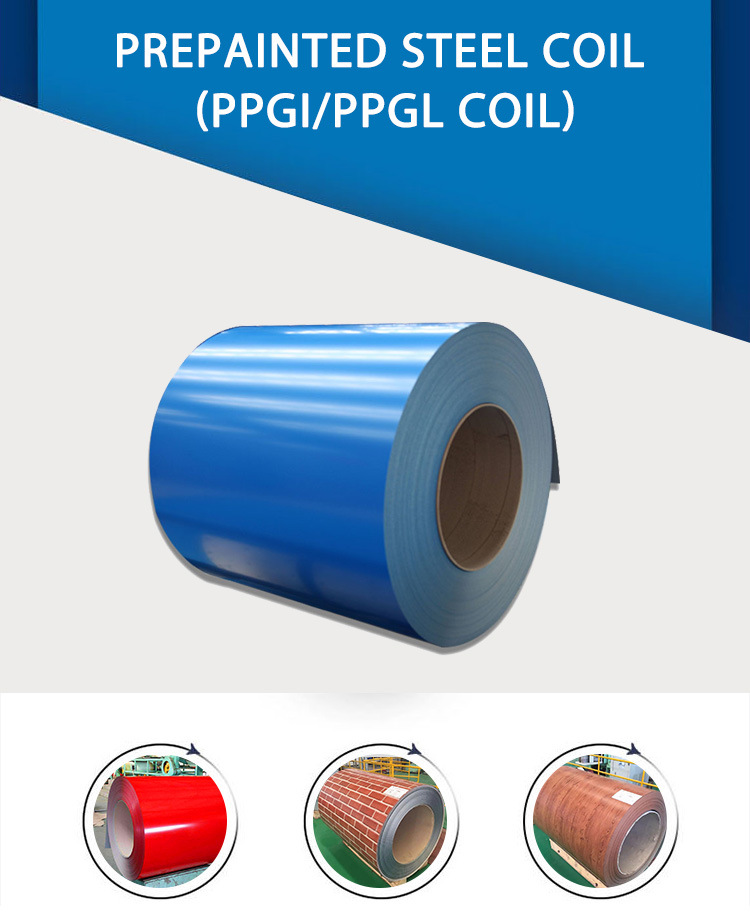 Prepainted Galvanized Steel Coil PPGI Coil Gi Steel Coil