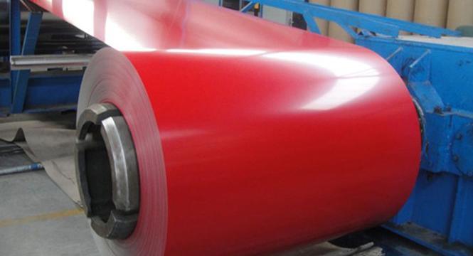 Manufacturer PPGI Coils Galvanized Steel 0.7 mm 122mm