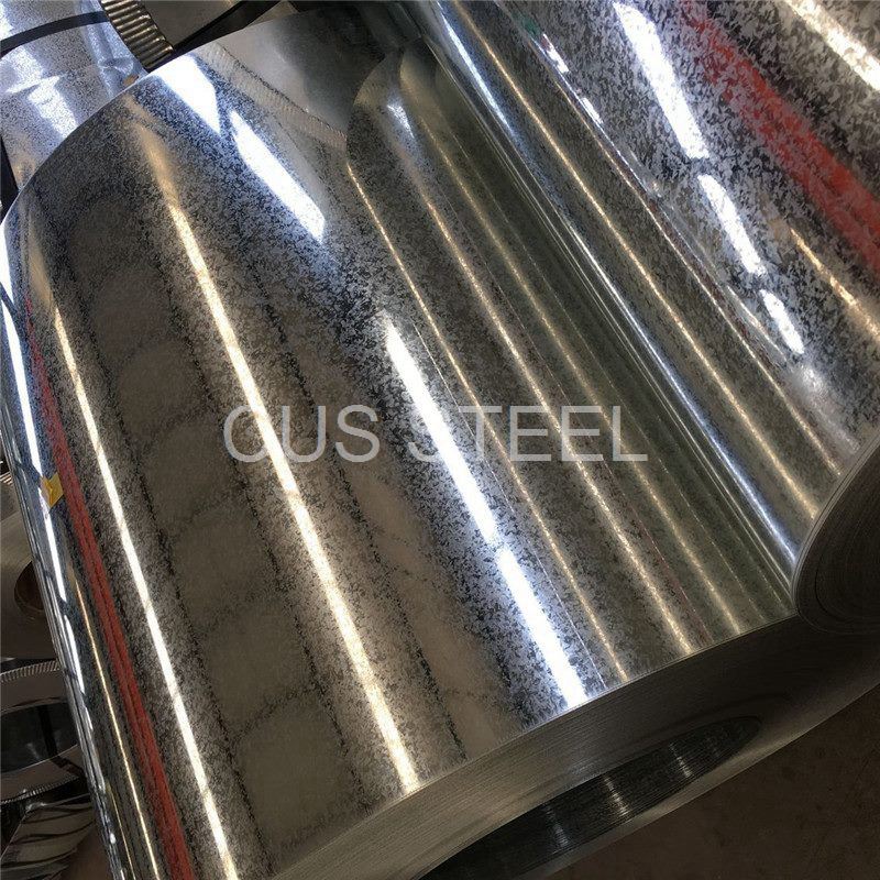 SGCC Regular Spangle Galvanized Steel Roll/Zero Spangle Gi Coil