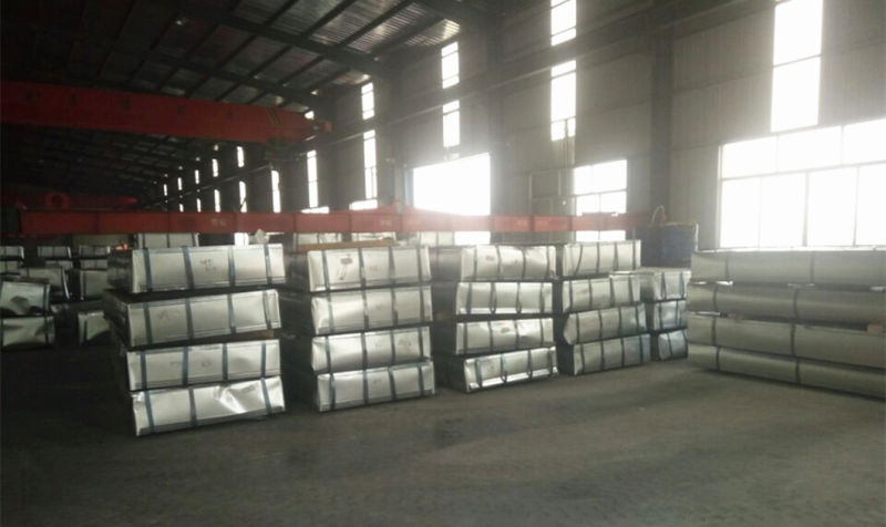 Roofing Sheets 24 Gauge Aluzinc Galvalume Corrugated Roofing Sheet for Warehouse