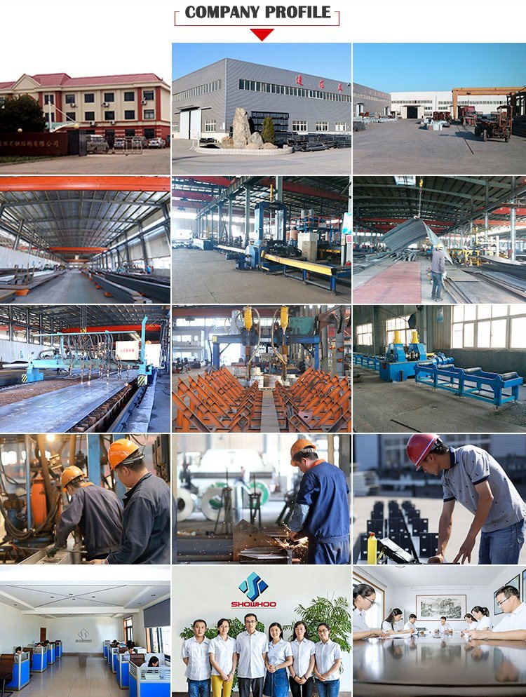 China Steel Truss Construction Building for Steel Workshops