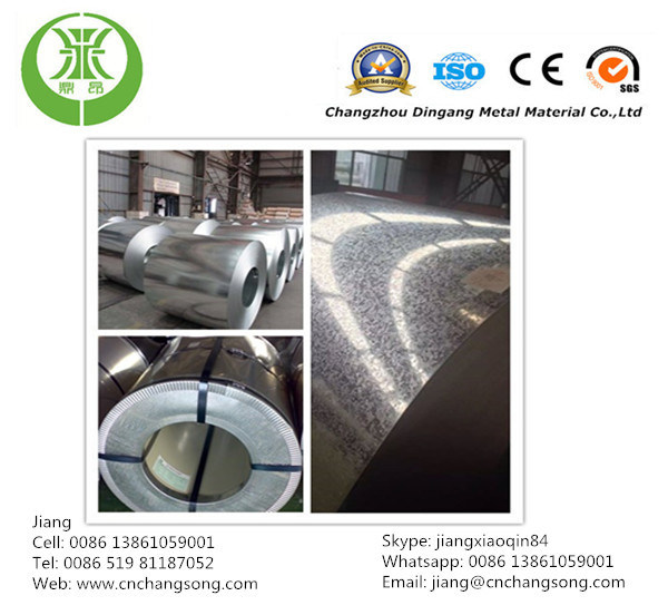 Hot Dipped Galvanized Steel Coil -0.125-3.0mm