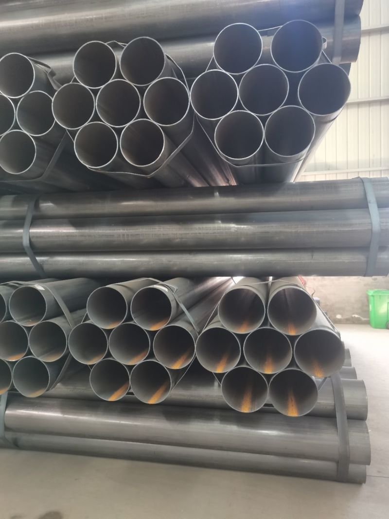 Tianjin Manufacturer 6 Inch Steel Pipe Non Galvanized Steel Pipe Schedule 40 Black Steel Pipe