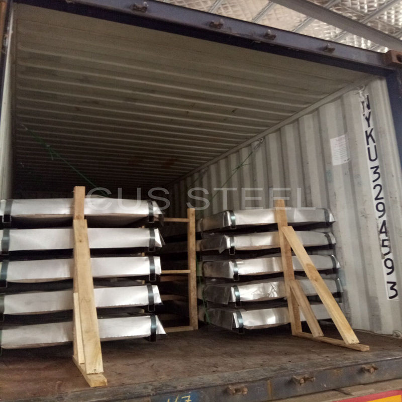 Zinc Coated Water Waved Steel Plate/Galvanized Corrugated Iron Roof